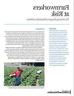 Cover of Farmworkers at Risk report from the Union of Concerned Scientists